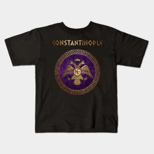 Constantinople Byzantine Empire Symbol of Byzantium Kids T-Shirt